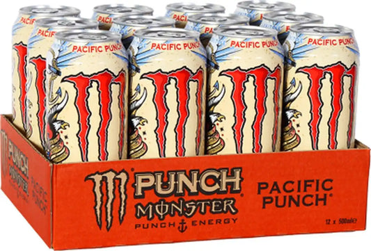 Juice Monster Pacific Punch Energy Drink, 16 Ounce